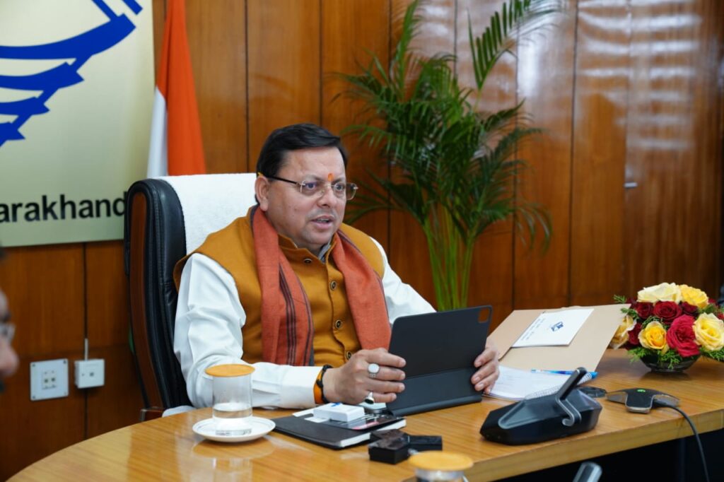 सीएम  पुष्कर धामी ने कहा,  सड़क दुर्घटनाओं पर नियंत्रण को करें प्रभावी प्रयास कहा, ब्लैक स्पॉट पर नियमित रूप से करें रोड सेफ्टी ऑडिट, सभी चिन्हित मार्गों पर क्रैश बैरियर का बाकी  कार्य पूरी गुणवत्ता के साथ चारधाम यात्रा से पहले किया जाए पूरा 