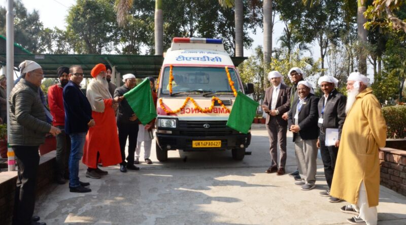 उत्तराखंड की जनता के  लिए टीएचडीसीआईएल का एक और राहत देने वाला कदम, निर्मल आश्रम नेत्र संस्थान के साथ मिलकर किया मोबाइल मेडिकल वैन सह एम्बुलेंस सेवाओं का आगाज 