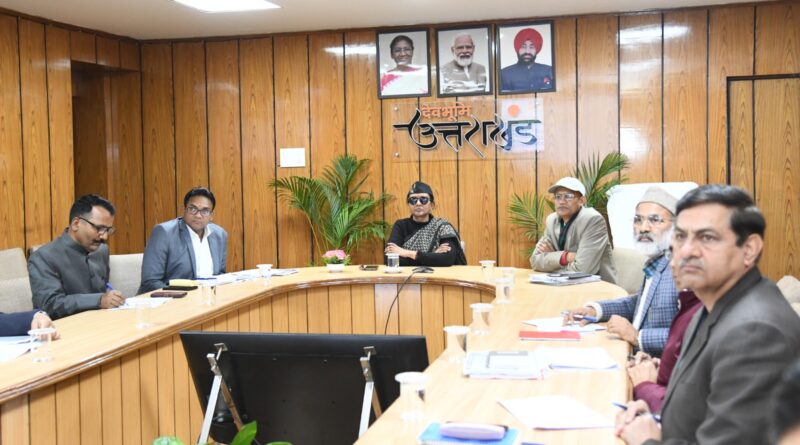 सीएस राधा रतूड़ी ने कहा,  उत्तराखंड  में निर्माणाधीन मेडिकल कॉलेजों एवं अस्पतालों में डॉक्टर्स, नर्सिंग ऑफिसर्स, पैरामेडिकल, एन्सिलरी स्टाफ के पद  हों सृजन