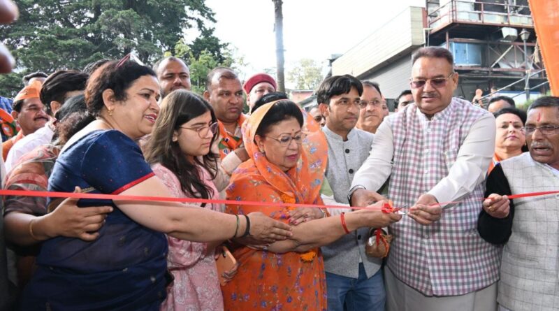 टिहरी लोकसभा के तहत मसूरी में चुनाव कार्यालय का उद्घाटन ,कैबिनेट मंत्री  जोशी बोले, पिछले 10 वर्षो में प्रधानमंत्री मोदी  के नेतृत्व में हुए अनेकों अभूतपूर्व कार्य