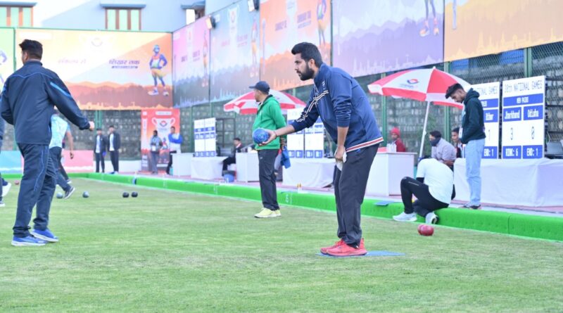 38वें राष्ट्रीय खेल: लॉन बॉल में देखने को मिला झारखंड और असम का जलवा, खिलाड़ियों ने दिखाया रोमांचक खेल