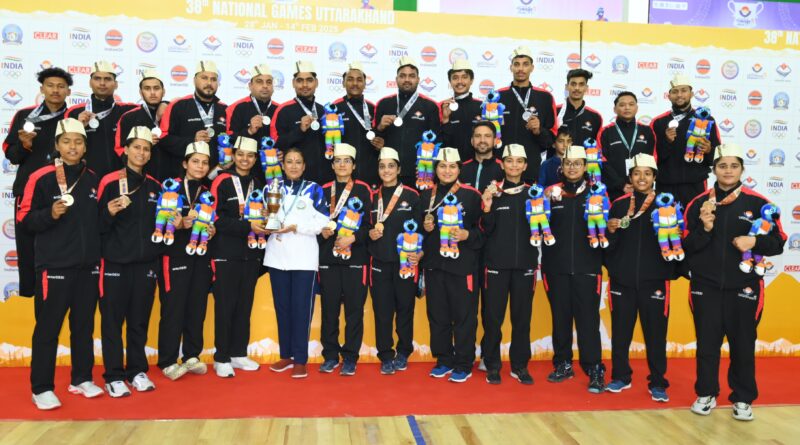 नेशनल गेम्स :नेटबॉल में उत्तराखंड ने जीता एक सिल्वर और एक ब्रॉन्ज मेडल  खेल मंत्री रेखा आर्या ने विजेताओं को पहनाए पदक, दी बधाई 