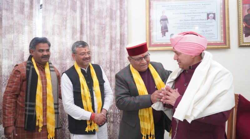 श्रीमहंत देवेन्द्र दास महाराज का प्रकटोत्सव सादगी और श्रद्धाभाव से मनाया, शुभकामनाएं देने देश विदेश से उमड़े श्रद्धालु