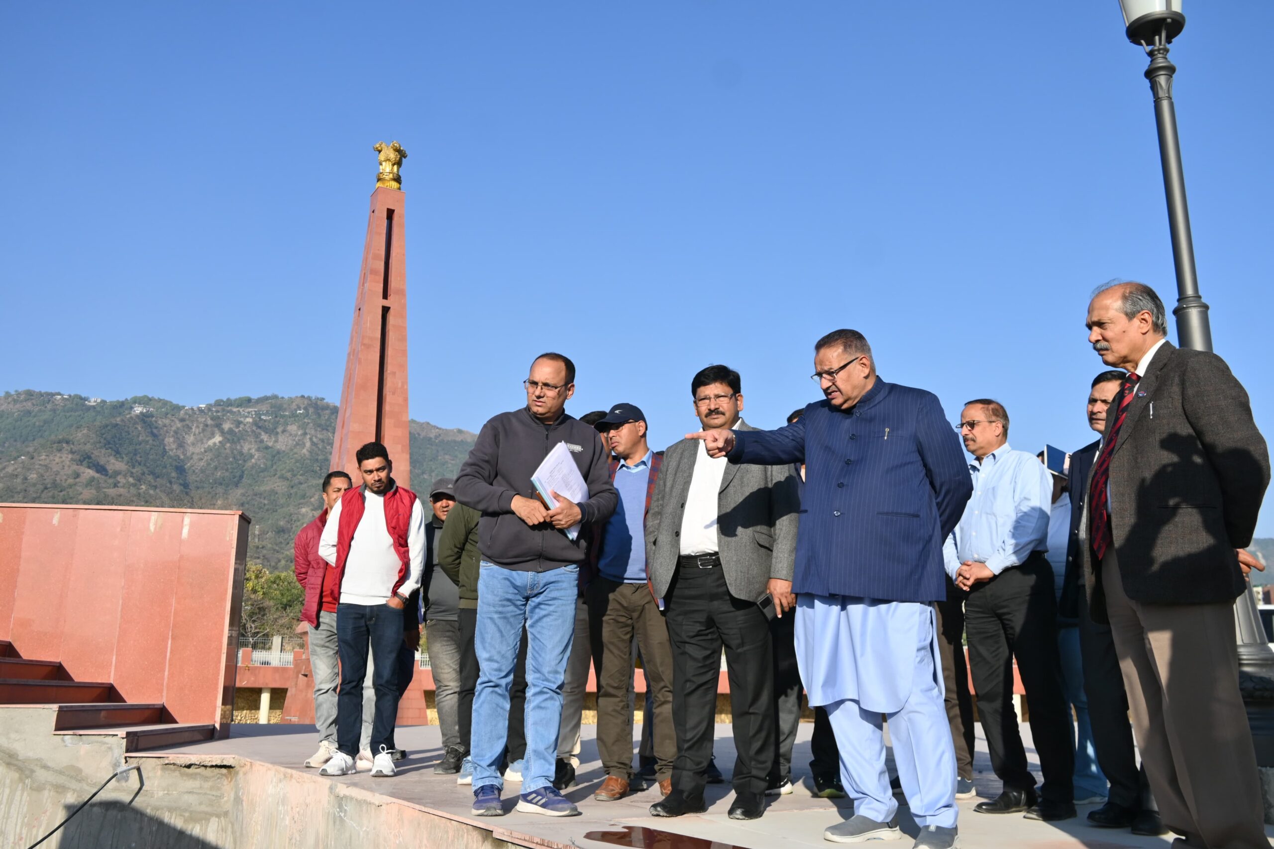 Uttarakhand: सैनिक कल्याण मंत्री जोशी ने लिया निर्माणाधीन सैन्यधाम का जायजा , अंतिम चरण में फिनिशिंग व कार्य के गुणवत्तापूर्ण निष्पादन पर दिया जोर