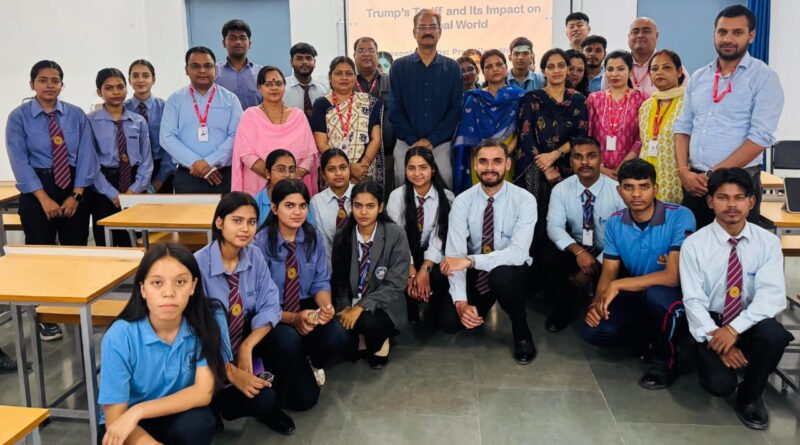 श्री गुरु राम राय विश्वविद्यालय में “ट्रंप टैरिफ एंड इट्स इंपैक्ट्स ऑन ग्लोबल वर्ल्ड” विषय पर स्पेशल लेक्चर का आयोजन