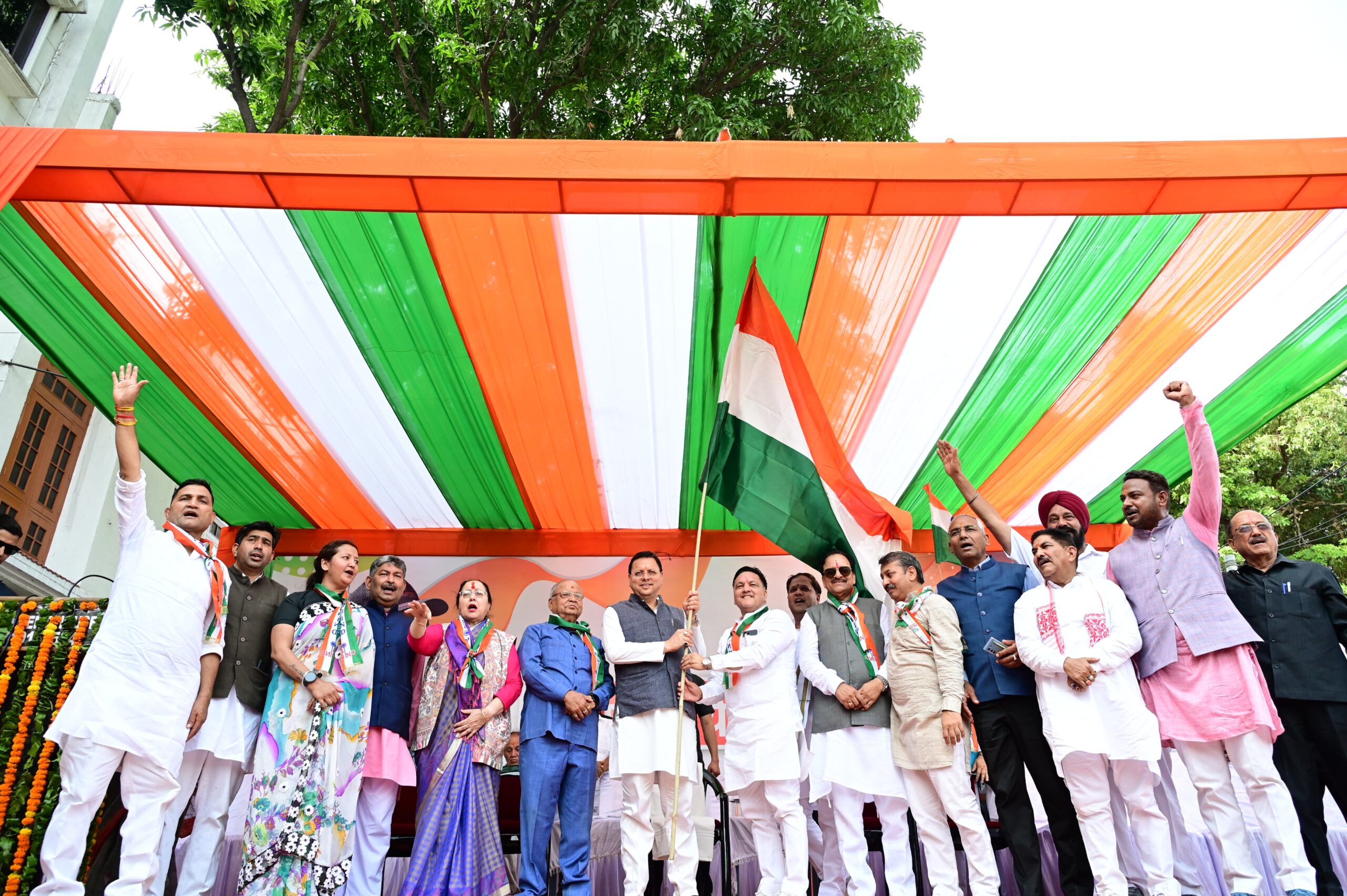 सीएम पुष्कर  धामी हुए “तिरंगा शौर्य सम्मान यात्रा” में शामिल,कहा – भारत ने फिर से किया साबित , वह आतंकवाद के खिलाफ निर्णायक कार्रवाई करने में पूरी तरह सक्षम