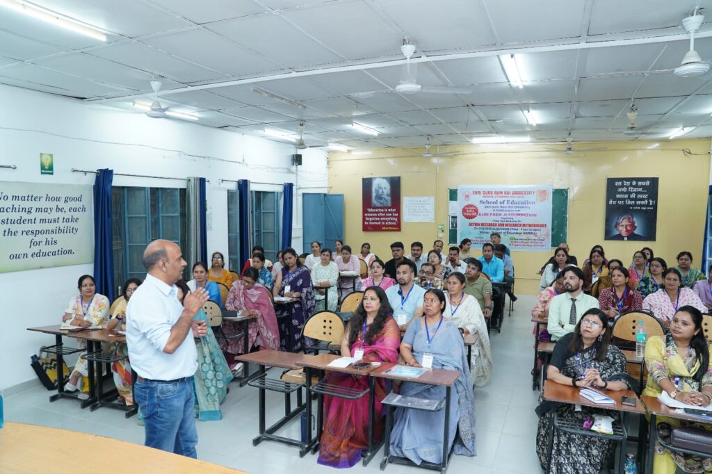 एसजीआरआर विश्वविद्यालय ने किया SGRR पब्लिक स्कूलों के शिक्षकों के लिए शोध पद्धति पर तीन दिवसीय कार्यशाला का आयोजन