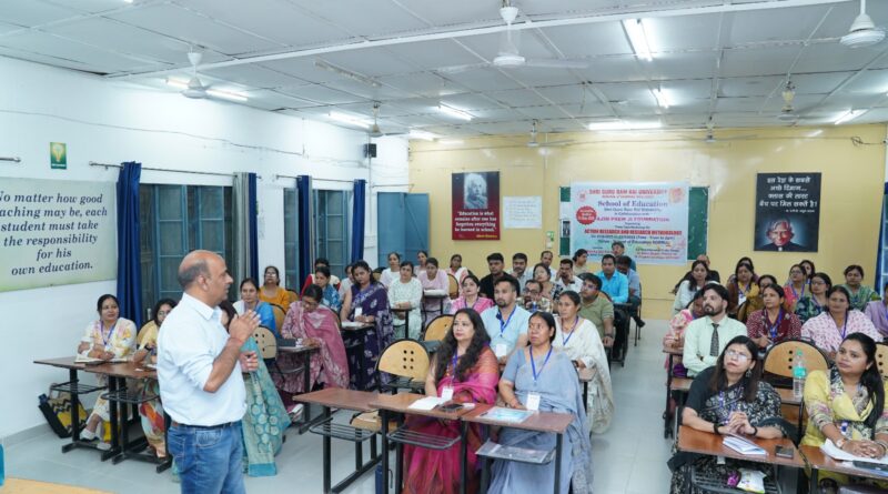 एसजीआरआर विश्वविद्यालय ने किया SGRR पब्लिक स्कूलों के शिक्षकों के लिए शोध पद्धति पर तीन दिवसीय कार्यशाला का आयोजन