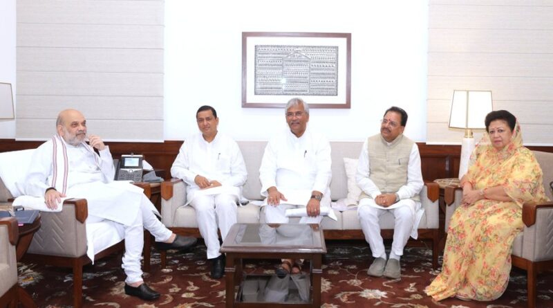 LUCC FINANCIAL FRAUD CASE-  केंद्रीय गृहमंत्री अमित शाह से मिले उत्तराखंड के चार सांसद , अपराधियों को इंटरपोल की मदद से भारत लाने की मांग 