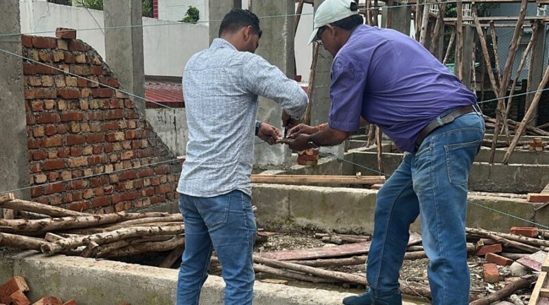 सहस्त्रधारा रोड व राजपुर रोड पहुंची प्राधिकरण की टीम- एमडीडीए ने दो अवैध निर्माण किए सील