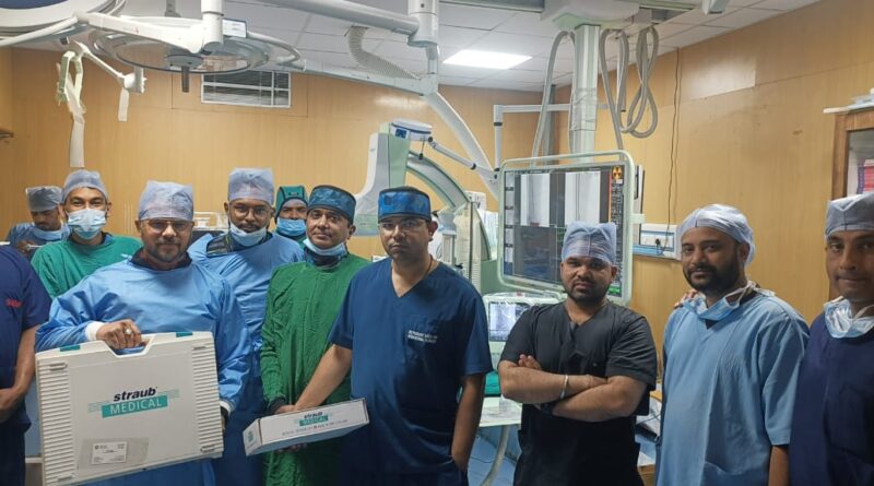 उत्तराखंड में पहली बार श्री महंत इन्दिरेश अस्पताल में सफल रोटारेक्स मेकेनिकल थ्रॉम्बेक्टॉमी,गंभीर अंग इस्कीमिया से बचाया मरीज