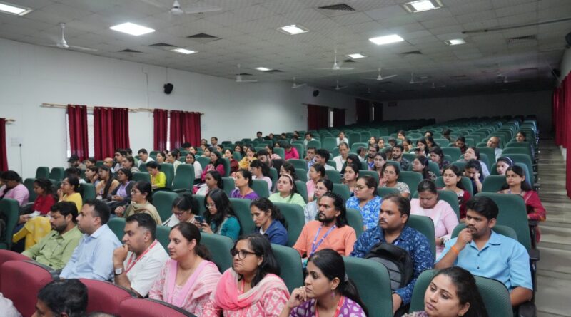 एसजीआरआरयू के इंटरनल क्वालिटी एश्योरेंस सेल ने किया शोध लेखन एवं एआई के प्रयोग पर वर्कशॉप का आयोजन