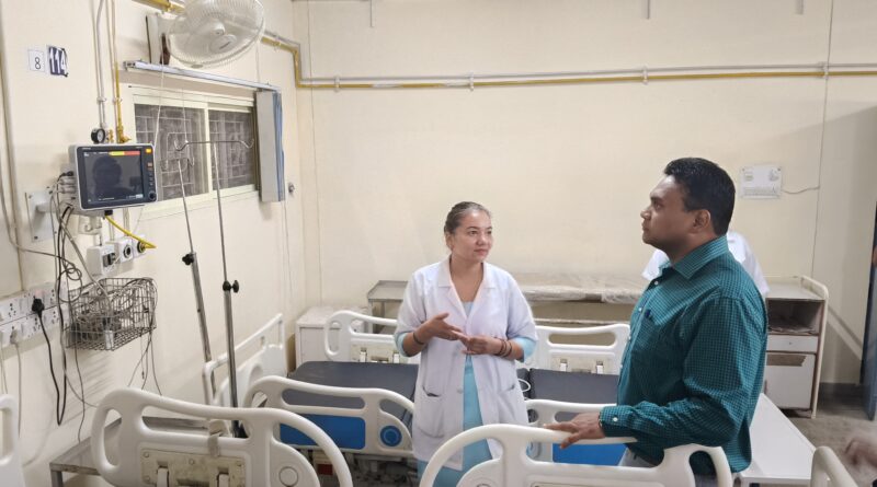 धराली आपदा : स्वास्थ्य  सचिव डॉ आर राजेश  ने किया दून अस्पताल व कोरोनेशन जिला अस्पताल पहुंचकर व्यवस्थाओं का निरीक्षण