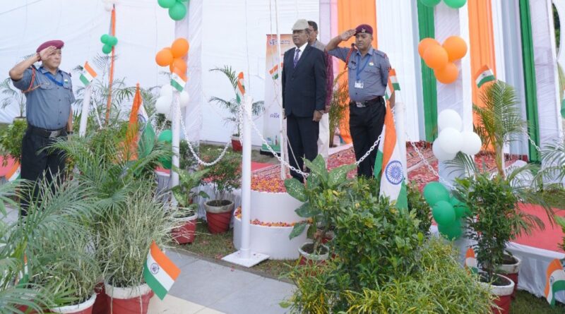 टीएचडीसीआईएल में मनाया  गया जश्ने आजादी, राष्ट्र की ऊर्जा सुरक्षा के प्रति प्रतिबद्धता जताई 