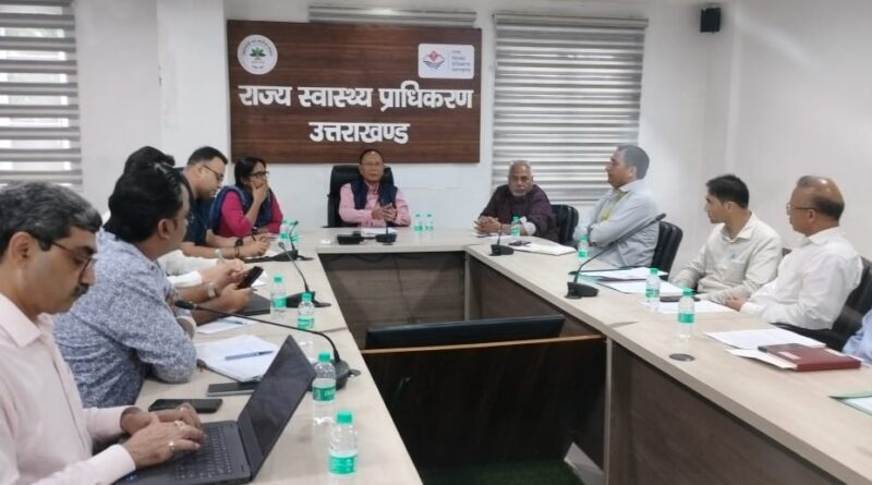 आयुष्मान योजना : राज्य स्वास्थ्य प्राधिकरण स्तर की समस्याओं का मौके पर ही करें निस्तारण : अरविन्द ह्यांकी