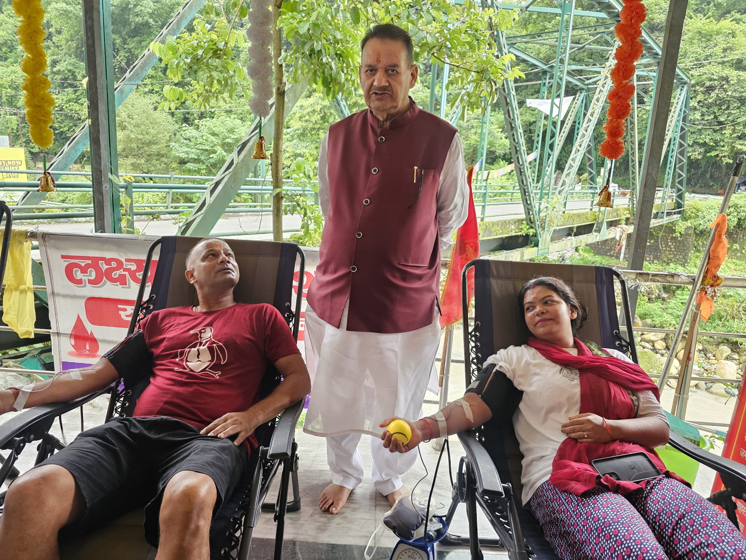 कैबिनेट मंत्री जोशी ने कहा जरूरतमंद व्यक्ति को नया जीवन प्रदान करता है रक्तदान