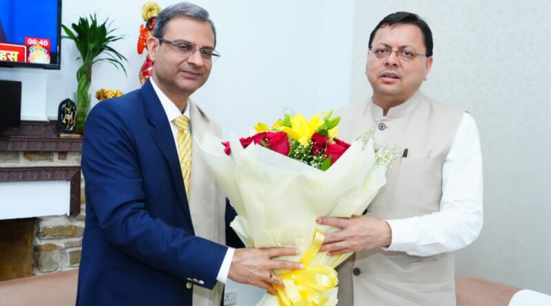 मुख्यमंत्री धामी से आरबीआई गवर्नर संजय मल्होत्रा ने की मुलाकात – उत्तराखंड के आर्थिक विकास, बैंकिंग विस्तार और डिजिटल वित्तीय समावेशन पर की चर्चा
