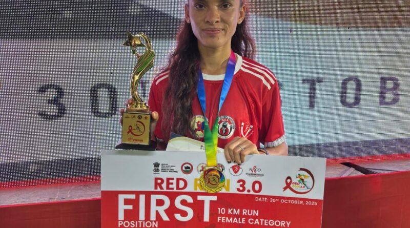 गौरव का पल : उत्तराखण्ड की अनीशा ने रचा इतिहास, 10 किलोमीटर की 3.0 राष्ट्रीय रेड रन मैराथन प्रतियोगिता में हासिल किया प्रथम स्थान