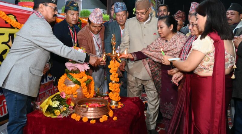 गोर्खा दशै-दिवाली सांस्कृतिक महोत्सव के समापन कार्यक्रम में शामिल हुए कैबिनेट मंत्री जोशी