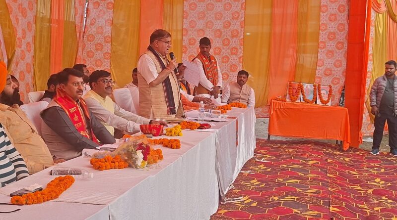 भाजपा  प्रदेश अध्यक्ष महेंद्र भट्ट  ने काशीपुर से किया मंडल बूथ कार्यकर्ता सम्मेलन अभियान का आगाज