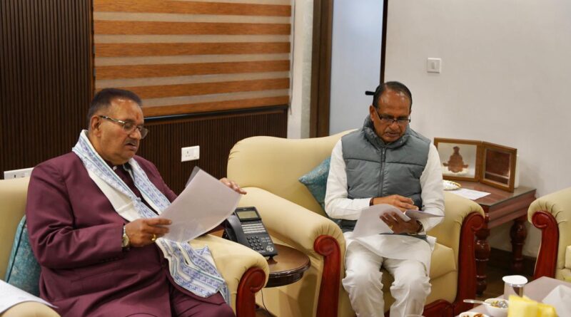 उत्तराखंड के कृषि मंत्री जोशी ने की केंद्रीय मंत्री शिवराज चौहान से मुलाकात,  प्रधानमंत्री आवास योजना  (ग्रामीण) के तहत  अनुदान राशि प्रति आवास इकाई  2 लाख करने का किया अनुरोध 