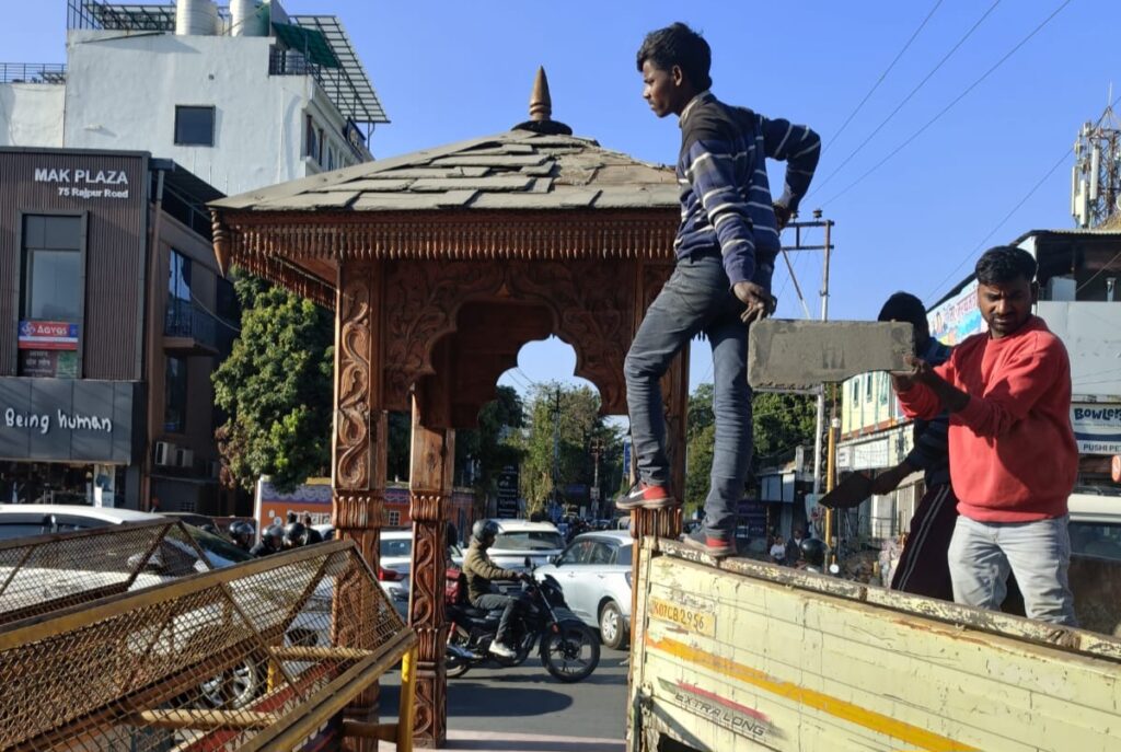 भ्रामक वीडियो को एमडीडीए ने बताया गलत व ,दुष्प्रचार, कहा – दिलाराम चौक पर बना गज़ीबो हटाया नहीं गया 