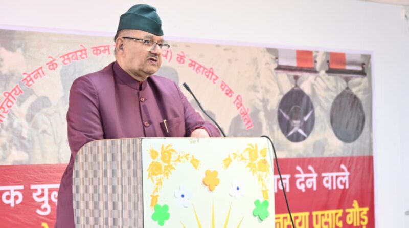 शहीद अनुसूया प्रसाद गौड़ की पुण्यतिथि पर आयोजित श्रद्धांजलि कार्यक्रम में शामिल हुए सैनिक कल्याण मंत्री जोशी, कहा –  राष्ट्र हमेशा याद रखेगा बलिदान 