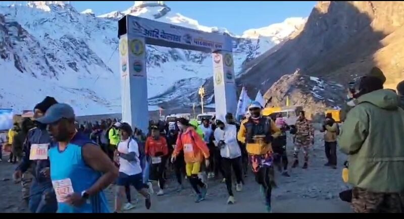 बड़ी उपलब्धि- आदि कैलाश में उत्तराखंड की पहली हाई एल्टीट्यूड अल्ट्रा रन मैराथन का ऐतिहासिक आयोजन