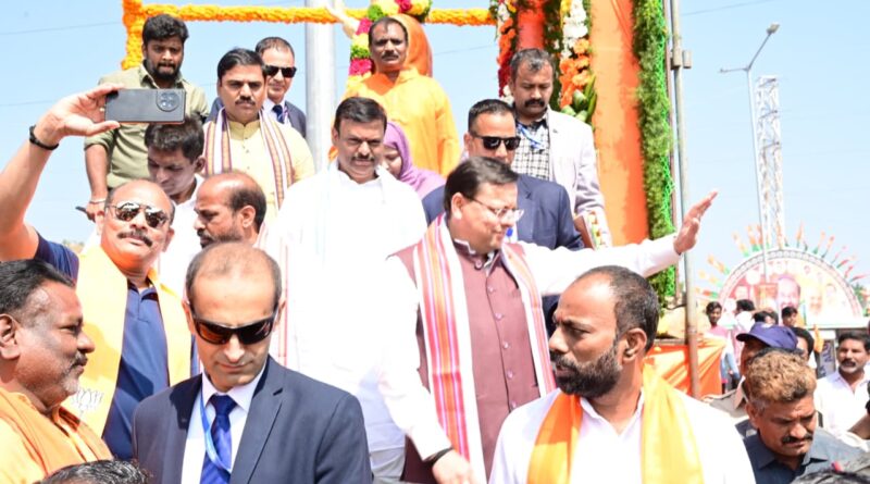 सीएम धामी हुए  आंध्रप्रदेश  में भारत रत्न, पूर्व प्रधानमंत्री वाजपेयी  की प्रतिमा के अनावरण कार्यक्रम में शामिल   अटल-मोदी सुशासन यात्रा’ में किया प्रतिभाग 