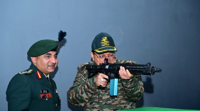 सीएम धामी ने कुमाऊं रेजीमेंट केंद्र रानीखेत पहुंचकर अमर बलिदानियों को अर्पित की श्रद्धांजलि, सैनिकों एवं अग्निवीरों के साथ संवाद कर किया उत्साहवर्धन