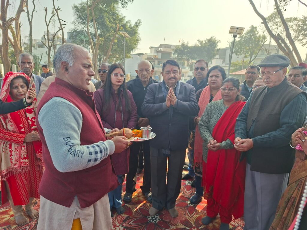 एमडीडीए ने  रायपुर–डालनवाला क्षेत्र में किया दो पार्कों का 90 लाख की लागत से जीर्णोद्धार एवं निर्माण कार्य का आगाज, विधायक उमेश शर्मा ने किया शिलान्यास