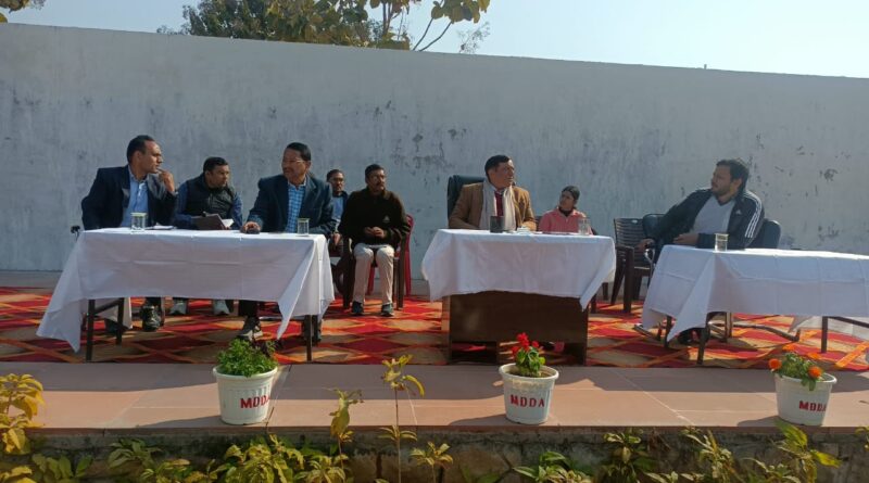 प्राधिकरण उपाध्यक्ष बंशीधर तिवारी बोले –  सिटी फॉरेस्ट पार्क में सुरक्षा, सुविधा और संरक्षण पर एमडीडीए का फोकस, पार्क प्रबंधन को लेकर तय हुई कार्ययोजना