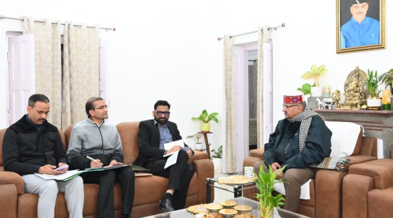 कृषि मंत्री जोशी ने की ताकीद –  बारिश न होने से हुए नुकसान का आंकलन कर शीघ्र रिपोर्ट करें पेश