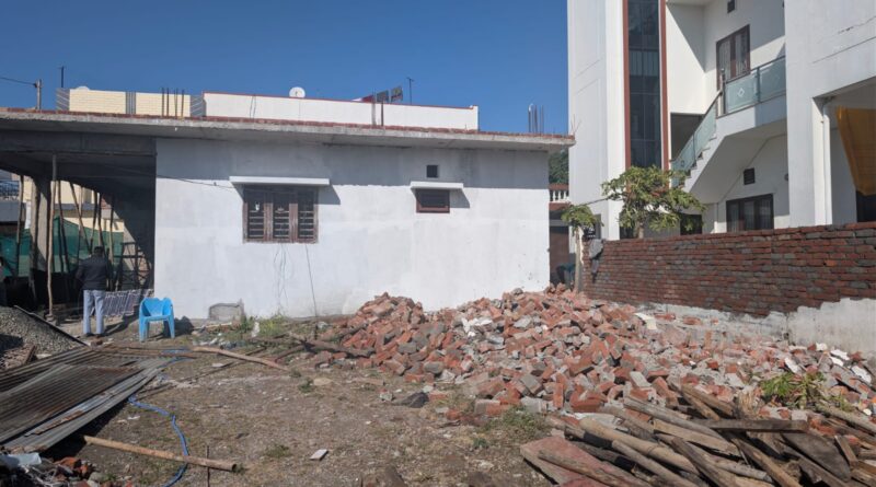 अवैध निर्माणों पर प्राधिकरण का एक्शन जारी – एमडीडीए ने की  सीलिंग व ध्वस्तीकरण की कार्यवाही तेज