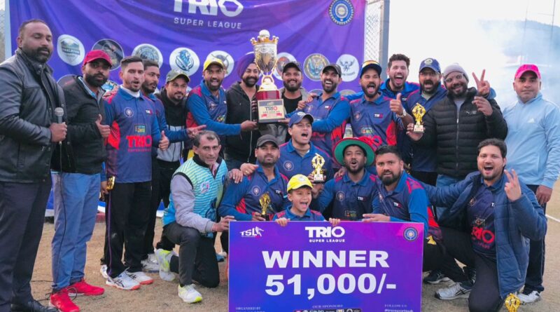 दीपक तोमर की धमाकेदार बल्लेबाजी से पावर पैंथर्स बनी ट्रियो कप 2026 की चैंपियन-  कॉर्पोरेट क्रिकेट में एमडीडीए-यूपीसीएल ने जीती ट्रॉफी