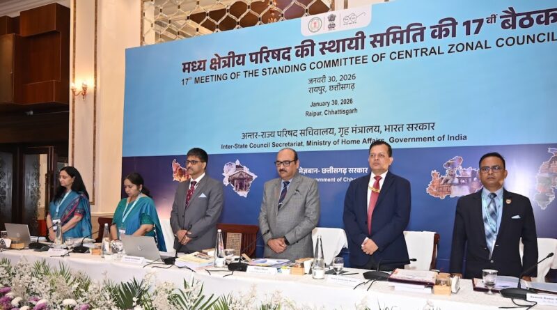 मध्य क्षेत्रीय परिषद की बैठक में उत्तराखण्ड की सबसे प्रभावी प्रस्तुति, 13 विषय रखे, प्रमुख सचिव मुख्यमंत्री  आरके सुधांशु की अध्यक्षता में शामिल हुई अधिकारियों की टीम 