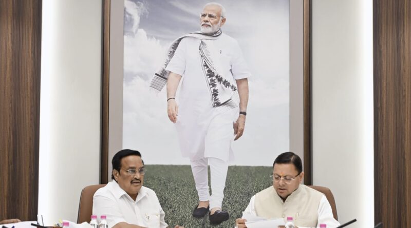 केंद्रीय जल शक्ति मंत्री से मिले मुख्यमंत्री पुष्कर धामी, राष्ट्रीय स्वच्छ गंगा मिशन  के तहत 408.82 करोड़ की परियोजनाओं को शीघ्र मंजूरी की गुजारिश