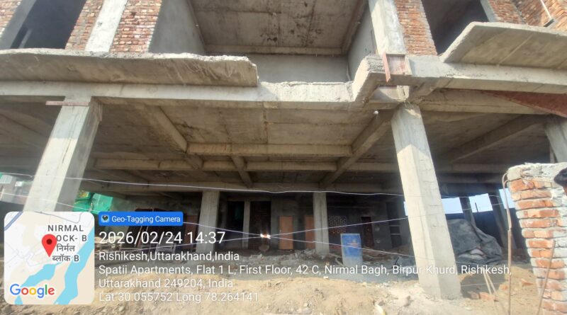 एमडीडीए ने ऋषिकेश में किया अवैध बहुमंजिला भवन सील , प्राधिकरण उपाध्यक्ष बंशीधर तिवारी ने दो टूक कहा – किसी भी प्रकार का अवैध निर्माण या अवैध प्लाटिंग बर्दाश्त नहीं की जाएगी