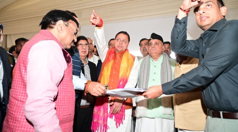केंद्रीय गृहमंत्री और सहकारिता मंत्री अमित शाह के 7 मार्च आएंगे हरिद्वार,मुख्यमंत्री पुष्कर धामी ने किया कार्यक्रम की तैयारियों का  स्थलीय निरीक्षण