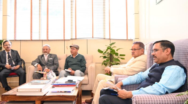 सैनिक कल्याण मंत्री जोशी की हिदायत –  सैनिक विश्राम गृहों के उच्चीकरण और शहीद द्वार निर्माण में लाएं तेजी 