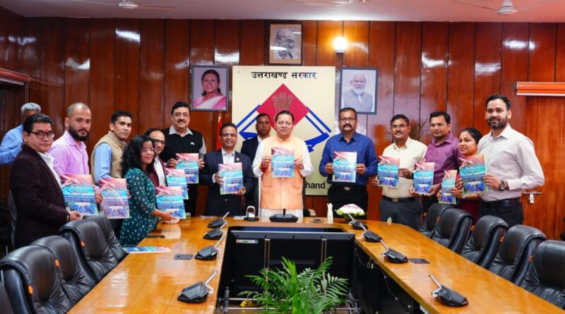 मुख्यमंत्री धामी ने किया उत्तराखण्ड सचिवालय बैडमिंटन क्लब की स्मारिका “प्रयास बेहतर कल के लिए” का  विमोचन