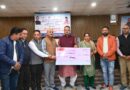 आपदा प्रभावित गांवों के 110 परिवारों को 87 लाख से अधिक की सहायता, कैबिनेट मंत्री  जोशी ने वितरित किए चैक