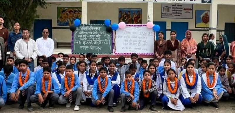 Uttarakhand – स्कूलों में प्रवेशोत्सव के तहत 67815 नये छात्रों ने लिया दाखिला, नव प्रवेशित बच्चों का फूल-मालाओं से स्वागत, मिली निःशुल्क किताबें