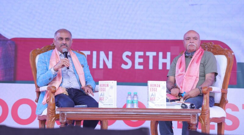 दून लिट फेस्ट में नितिन सेठ ने बताया AI का महत्व,  बाल मंडप में 1200 से अधिक विद्यार्थियों की रही भागीदारी , दिखाई प्रतिभा 