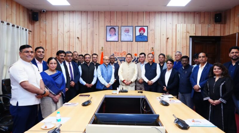 मुख्यमंत्री आवास में “इंडिया डिजिटल इंपॉवरमेंट मीट एंड अवॉर्ड” समारोह के आयोजकों ने  सीएम धामी से की मुलाकात,  कई विषयों पर की विस्तार से चर्चा 