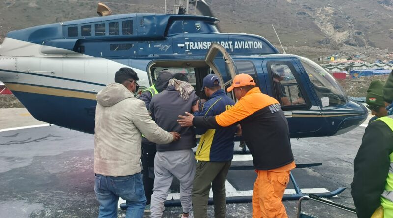 केदारनाथ यात्रा में 3 दिन में 6733 श्रद्धालुओं का इलाज , हेली रेस्क्यू से बची जानें , स्वास्थ्य सेवाएं बनीं सुरक्षा कवच