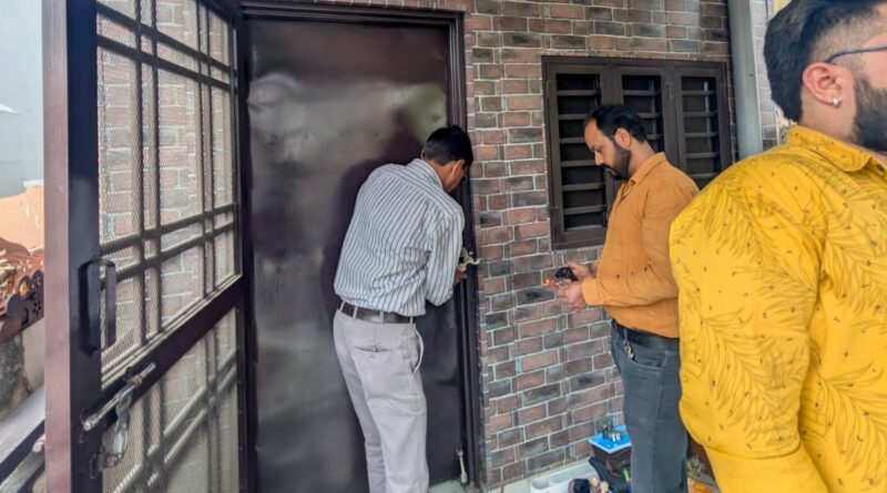 अवैध निर्माणों के खिलाफ एमडीडीए का   अभियान लगातार जारी – पटेलनगर–देहराखास में दो निर्माण सील एमडीडीए उपाध्यक्ष तिवारी का सख्त संदेश—बिना अनुमति निर्माण पर जीरो टॉलरेंस