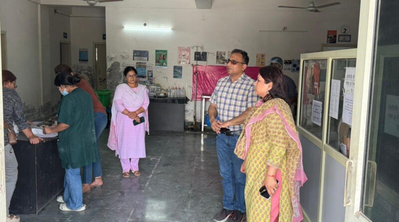 नगर आयुक्त नमामि बंसल ने किया एबीसी सेंटर का निरीक्षण , संचालित व्यवस्थाओं, हॉस्पिटल एवं गतिविधियों का किया विस्तृत अवलोकन