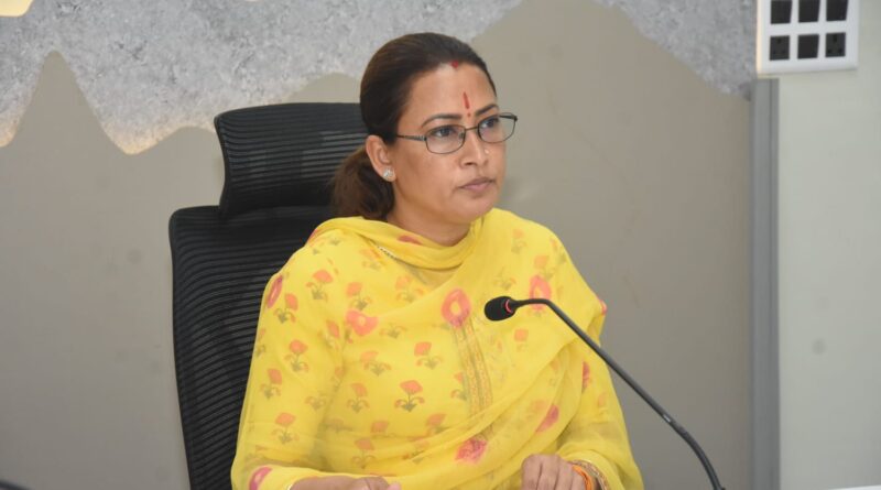 महिला स्पोर्ट्स कॉलेज में एडमिशन का एक मौका और मिलेगा ,खेल विश्वविद्यालय की कक्षाएं भी इसी सत्र से होगी शुरू  : रेखा आर्या