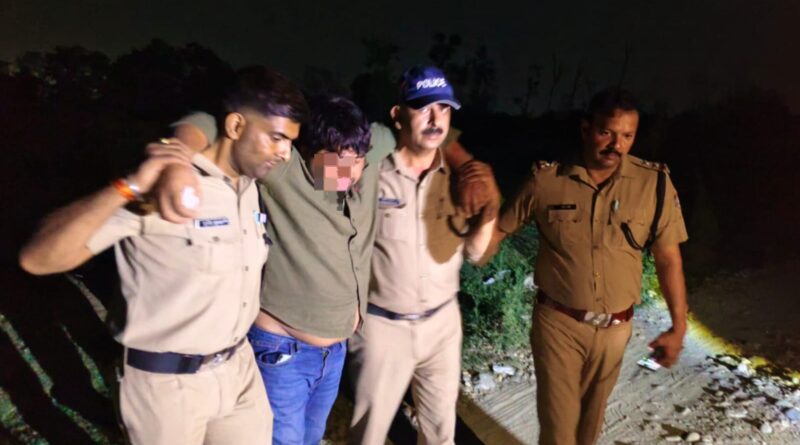 पुलिस मुठभेड़ में दो बदमाश गिरफ्तार, एक को लगी गोली,  राजस्थान में है दोनों का लंबा आपराधिक  इतिहास